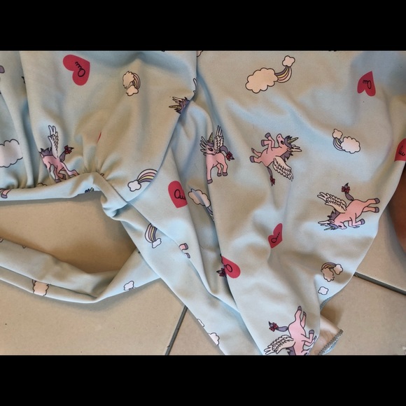 Blue Pegasus One Piece Swimsuit Size M - Picture 3 of 5